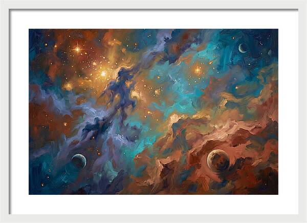 Cosmic Mediterranean Dreamscape