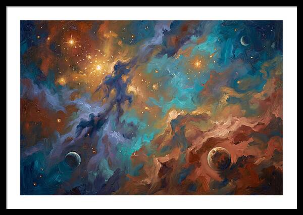 Cosmic Mediterranean Dreamscape