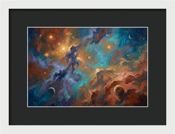 Cosmic Mediterranean Dreamscape