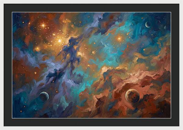 Cosmic Mediterranean Dreamscape
