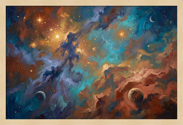 Cosmic Mediterranean Dreamscape