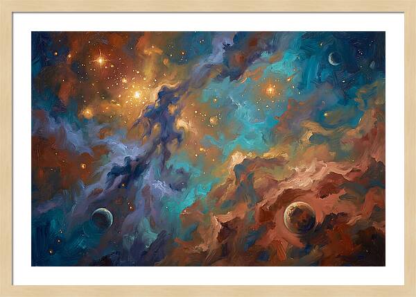 Cosmic Mediterranean Dreamscape