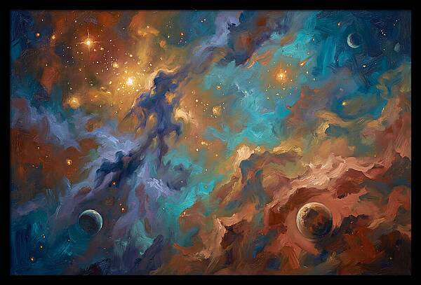 Cosmic Mediterranean Dreamscape