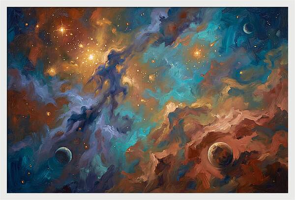Cosmic Mediterranean Dreamscape