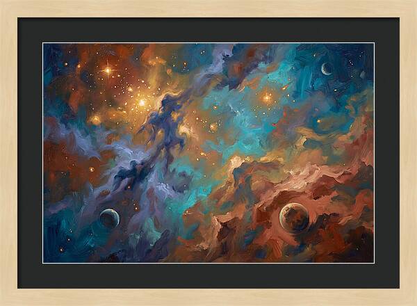 Cosmic Mediterranean Dreamscape
