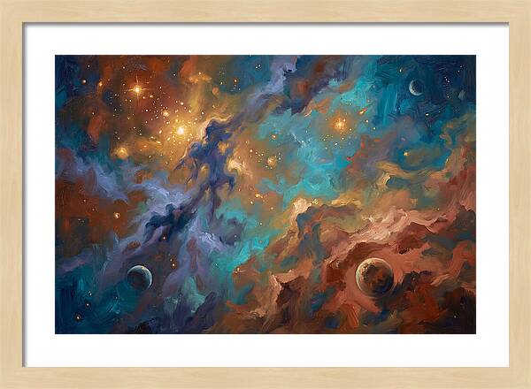 Cosmic Mediterranean Dreamscape