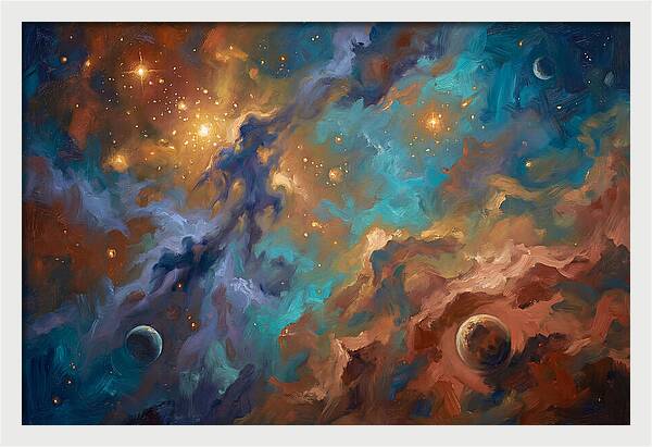 Cosmic Mediterranean Dreamscape