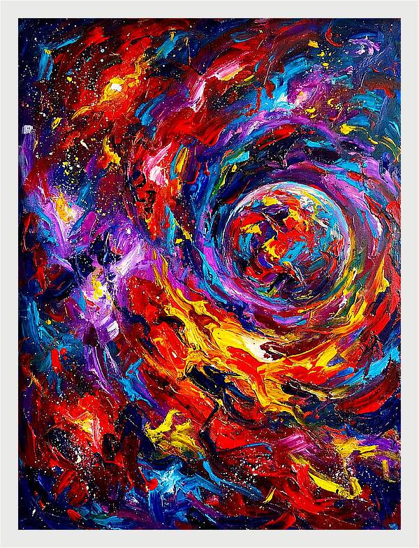 Cosmic Swirl Of Colors