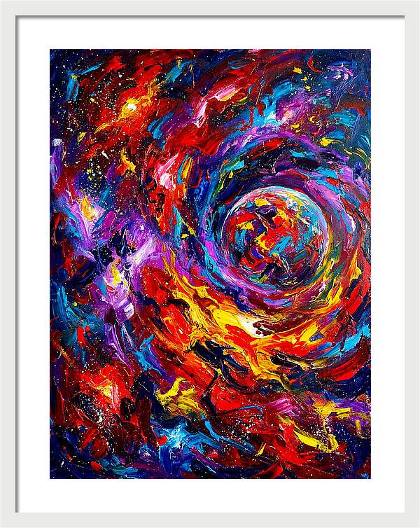 Cosmic Swirl Of Colors