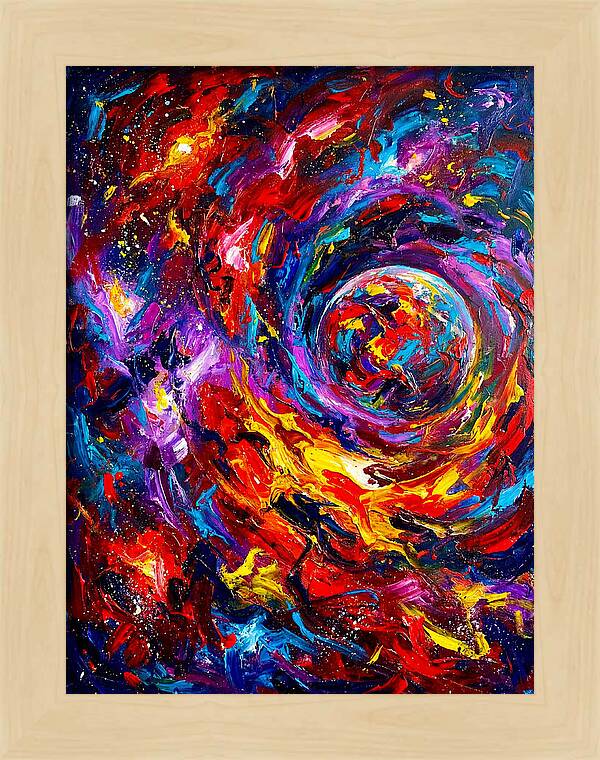 Cosmic Swirl Of Colors