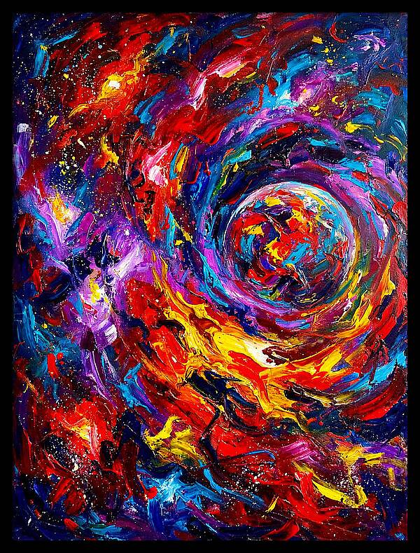 Cosmic Swirl Of Colors