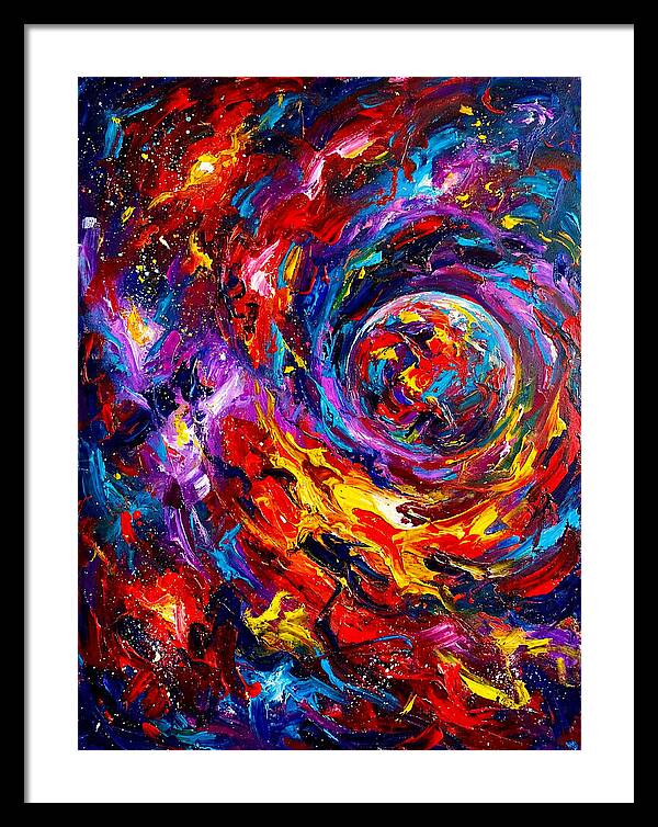 Cosmic Swirl Of Colors