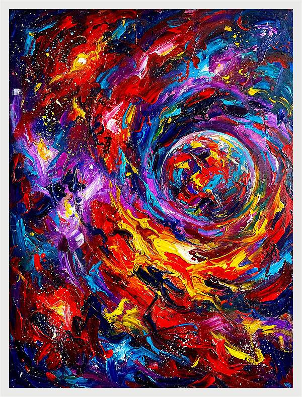 Cosmic Swirl Of Colors