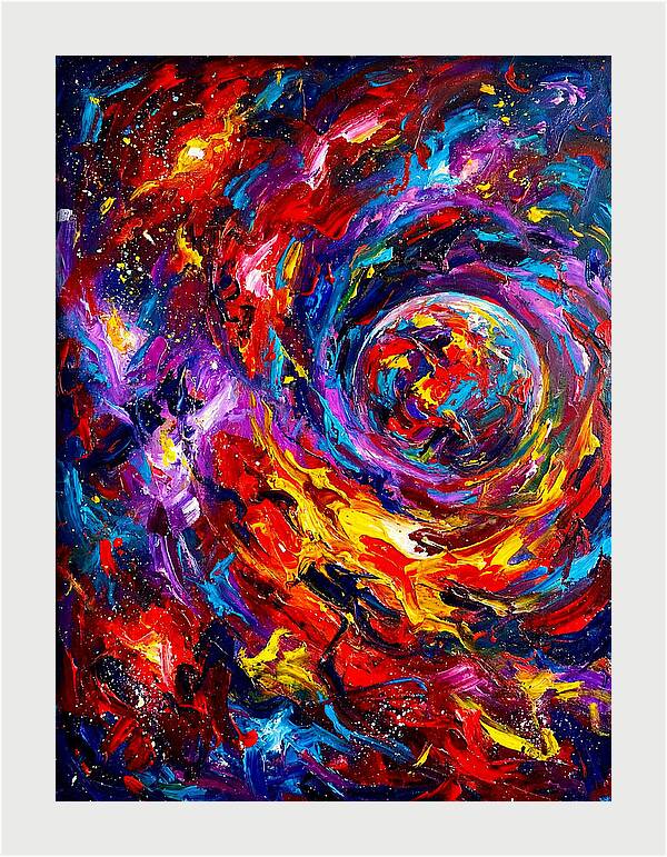 Cosmic Swirl Of Colors