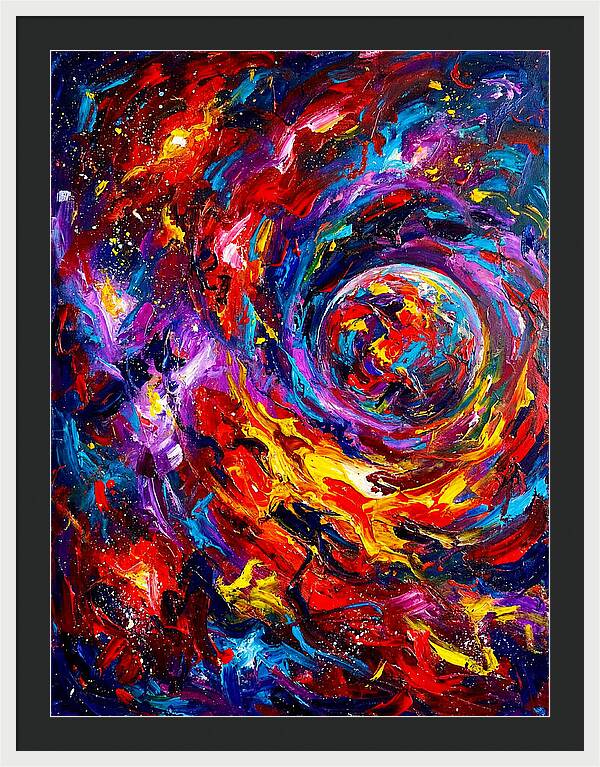 Cosmic Swirl Of Colors