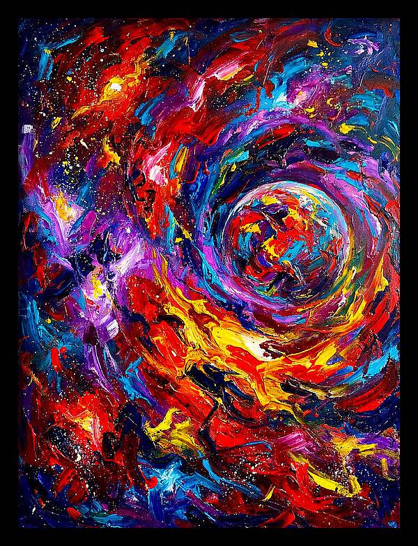 Cosmic Swirl Of Colors