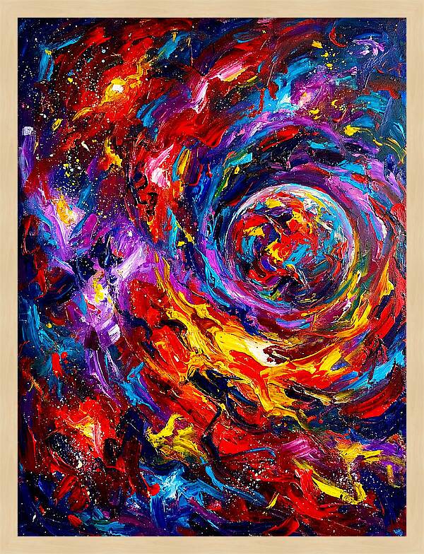 Cosmic Swirl Of Colors