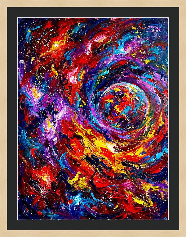 Cosmic Swirl Of Colors
