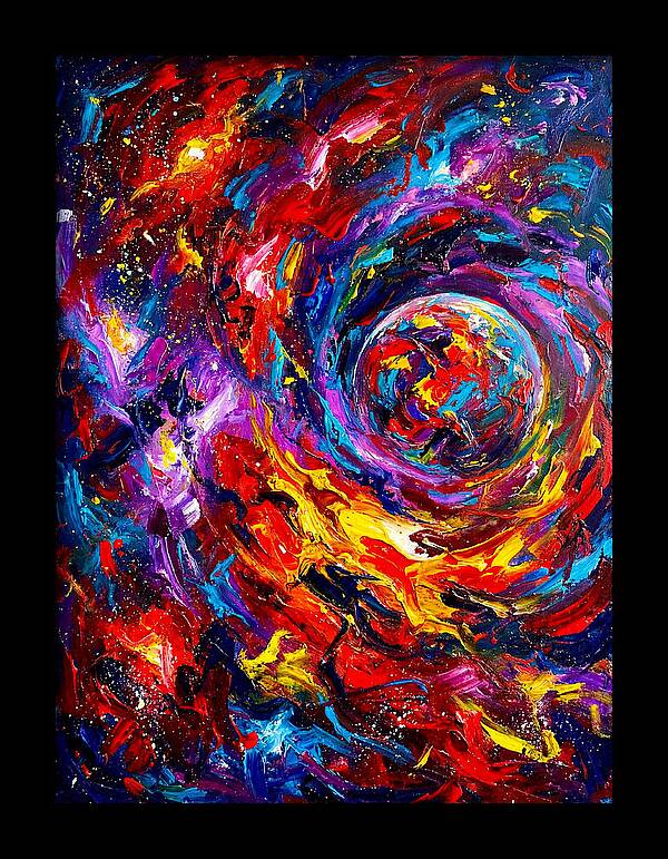 Cosmic Swirl Of Colors