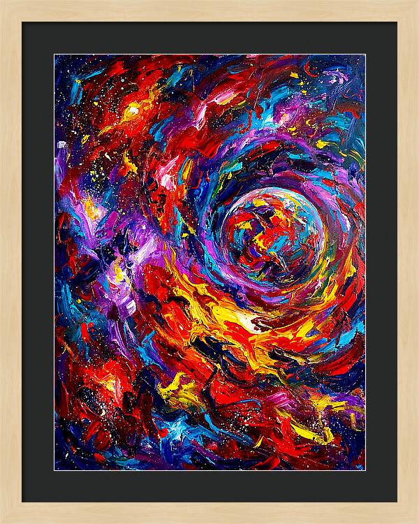 Cosmic Swirl Of Colors