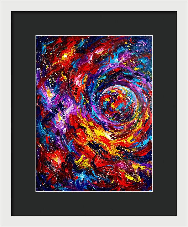 Cosmic Swirl Of Colors