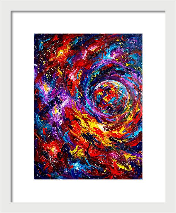 Cosmic Swirl Of Colors
