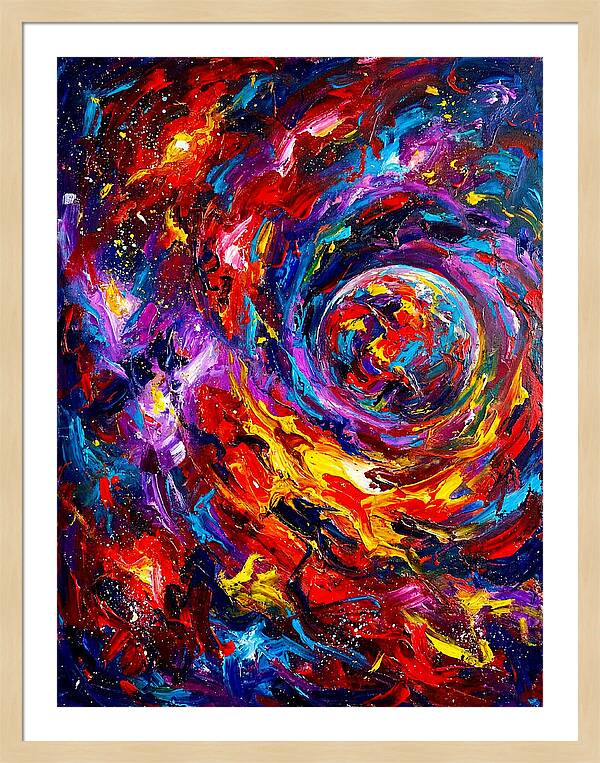 Cosmic Swirl Of Colors