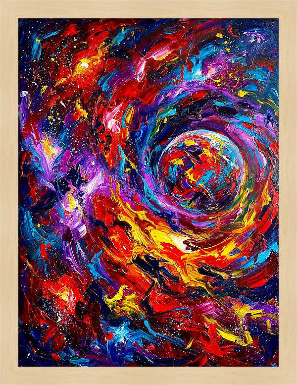 Cosmic Swirl Of Colors