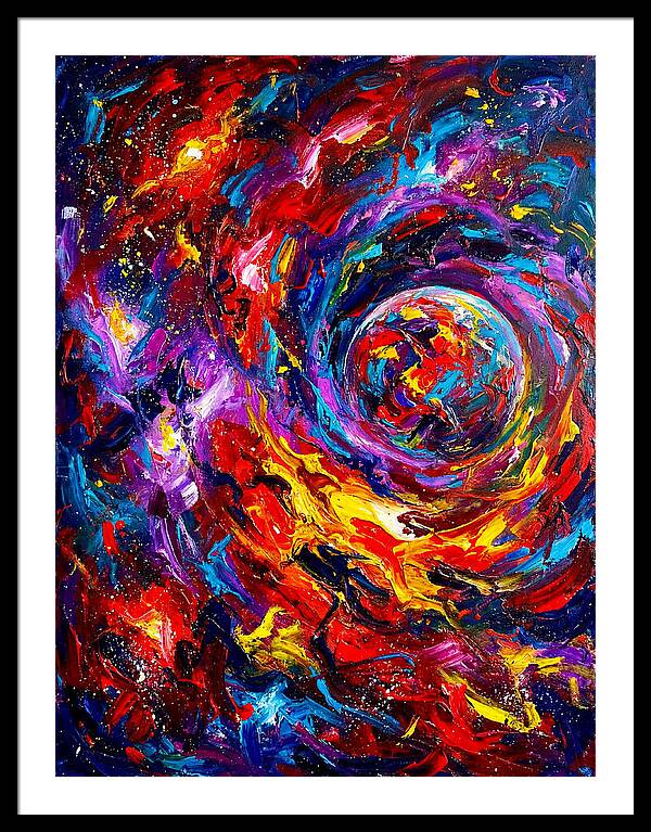 Cosmic Swirl Of Colors
