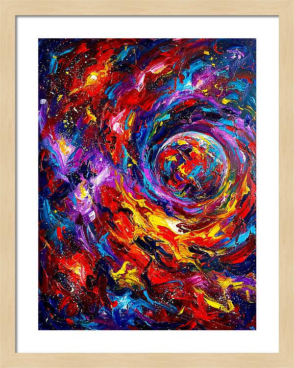 Cosmic Swirl Of Colors