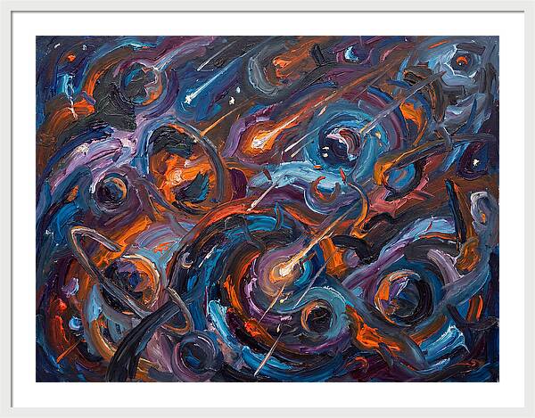 Cosmic Swirls Of Color