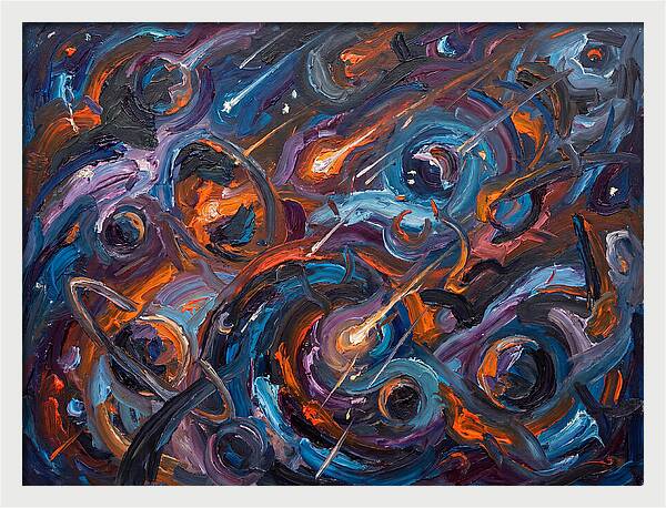 Cosmic Swirls Of Color