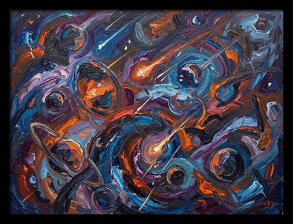Cosmic Swirls Of Color