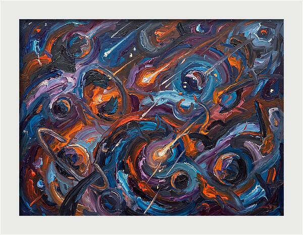 Cosmic Swirls Of Color