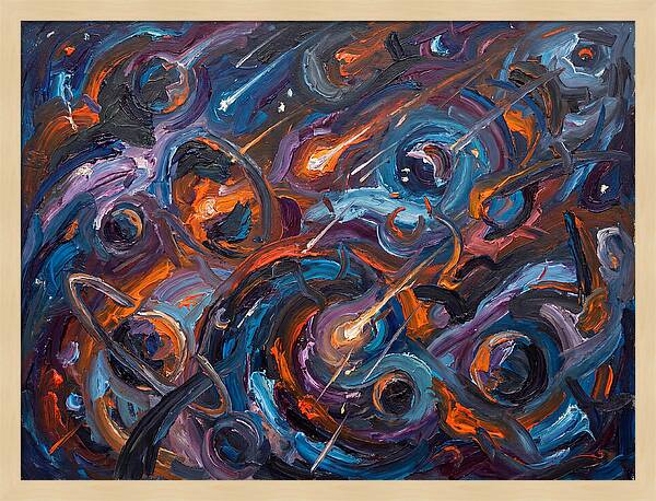 Cosmic Swirls Of Color