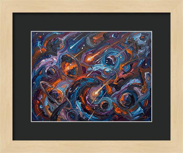 Cosmic Swirls Of Color