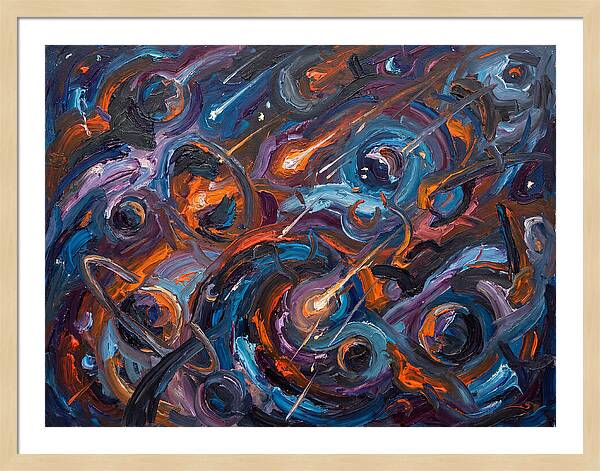 Cosmic Swirls Of Color