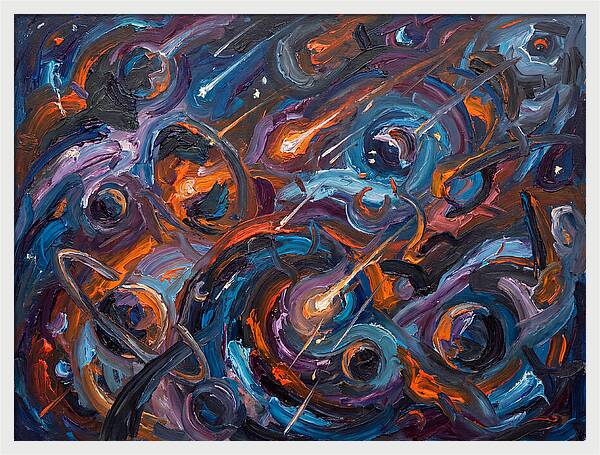 Cosmic Swirls Of Color