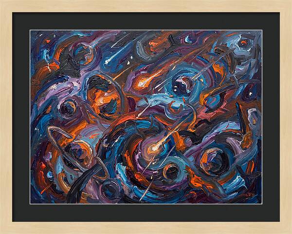 Cosmic Swirls Of Color