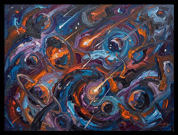 Cosmic Swirls Of Color