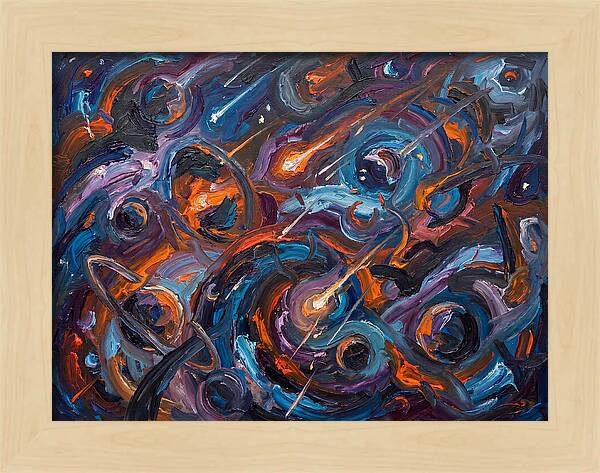 Cosmic Swirls Of Color
