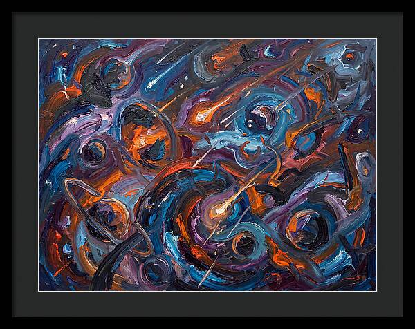 Cosmic Swirls Of Color