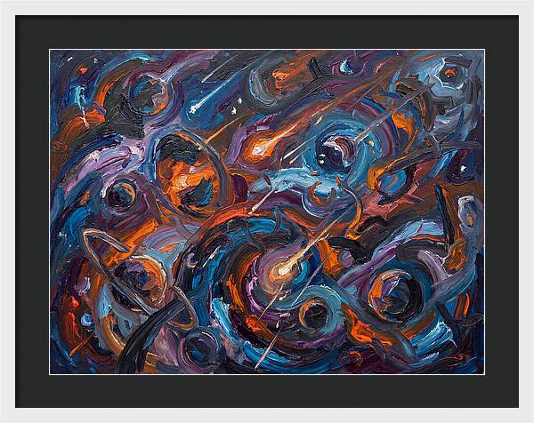 Cosmic Swirls Of Color