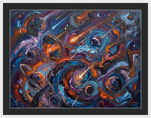 Cosmic Swirls Of Color