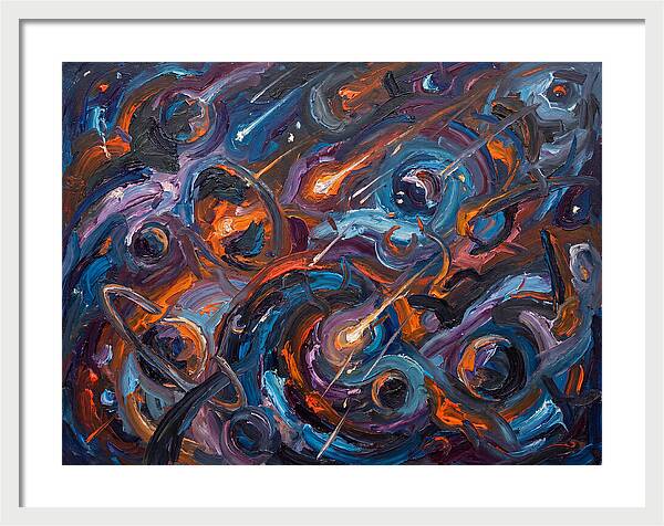 Cosmic Swirls Of Color