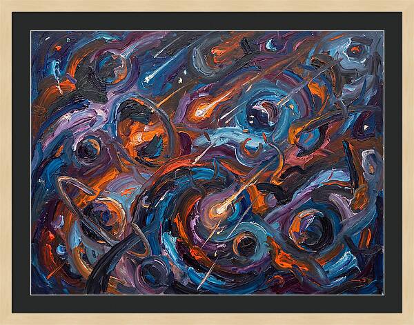 Cosmic Swirls Of Color