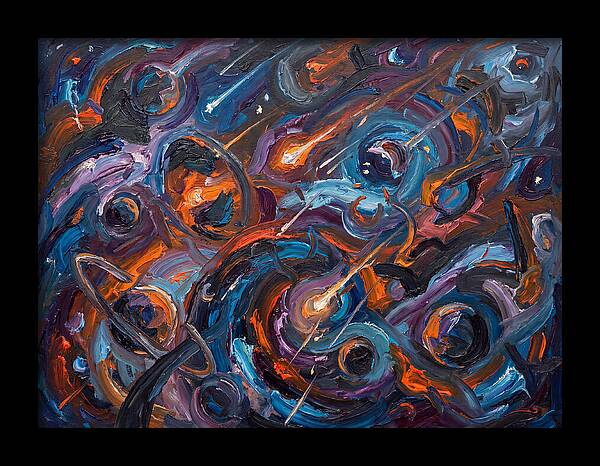 Cosmic Swirls Of Color