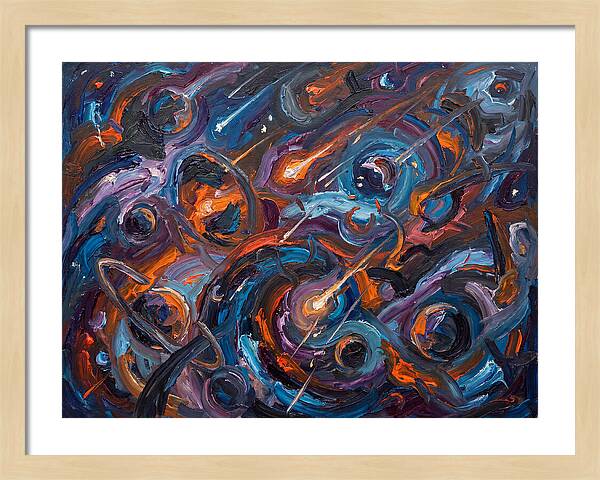 Cosmic Swirls Of Color