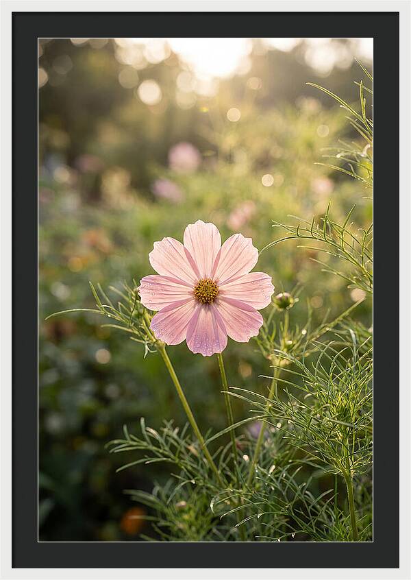 Cosmos Blossom In Soft Light
