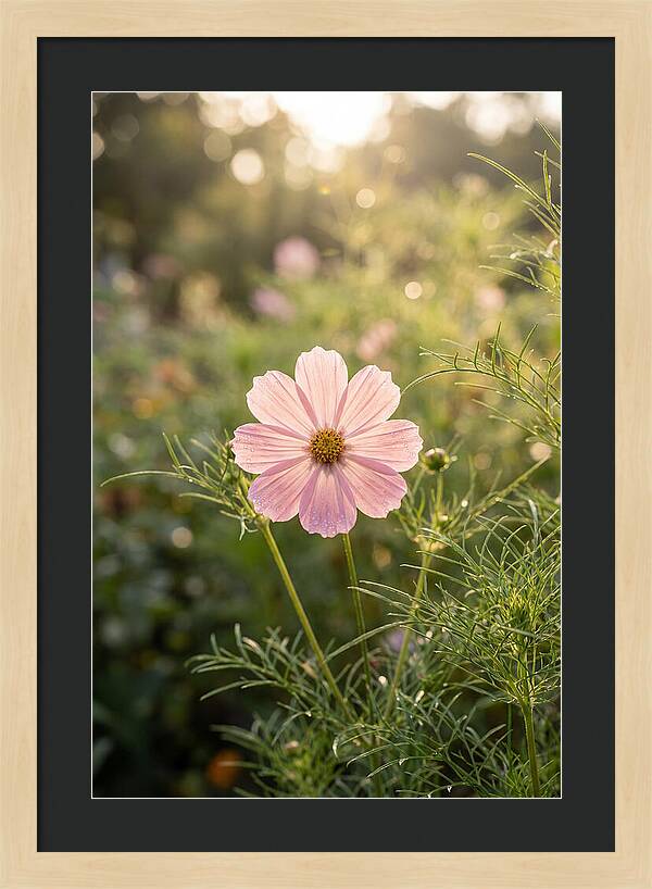 Cosmos Blossom In Soft Light